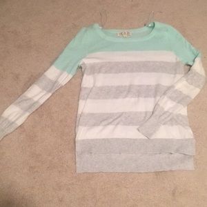 Striped light weight sweater